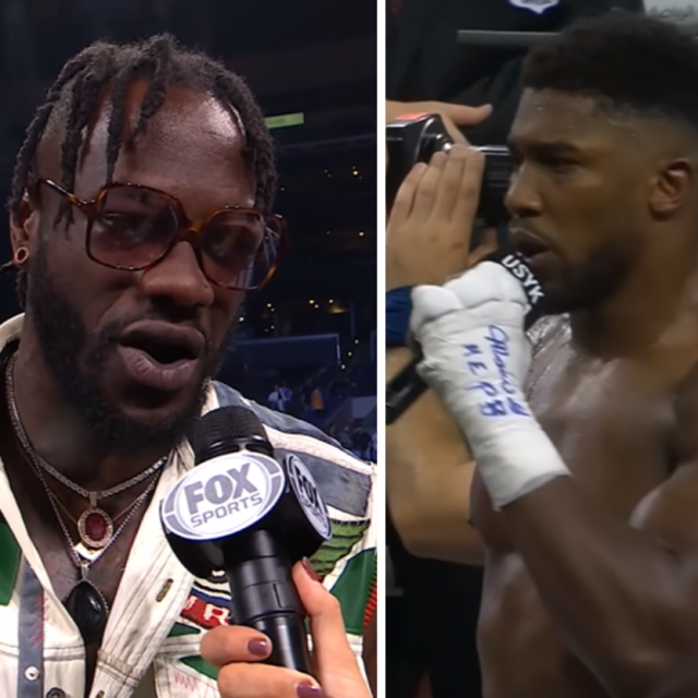 Deontay Wilder i Anthony Joshua