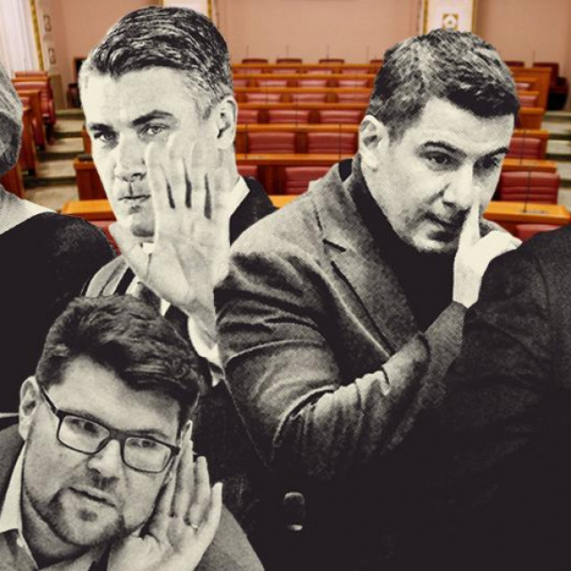 Sandra Benčić; Peđa Grbin; Zoran Milanović; Nikola Grmoja; Andrej Plenković