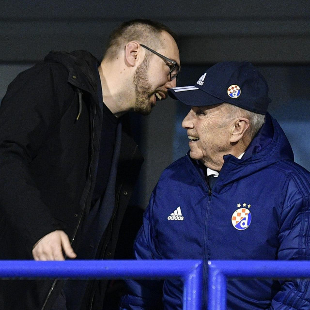 Tomislav Tomašević i formalni predsjednik GNK Dinamo Zagreb, Mirko Barišić