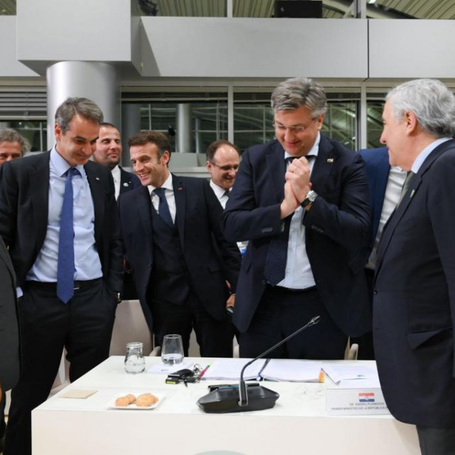 Predsjednik Vlade Andrej Plenkovic na 9. sastanku na vrhu skupine EU MED-9 