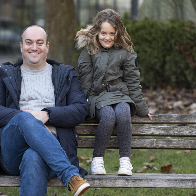 Siniša Nikolić i kćer Viktorija