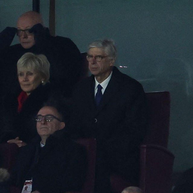Arsene Wenger na utakmici Arsenala i West Hama