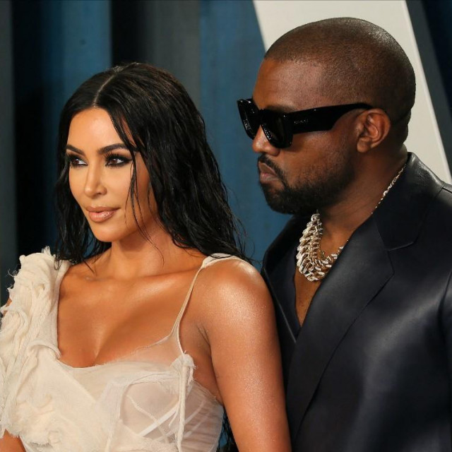 Kim Kardashian i Kanye West 2020.