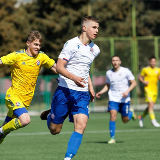 Luka Vušković u dresu Hajduka