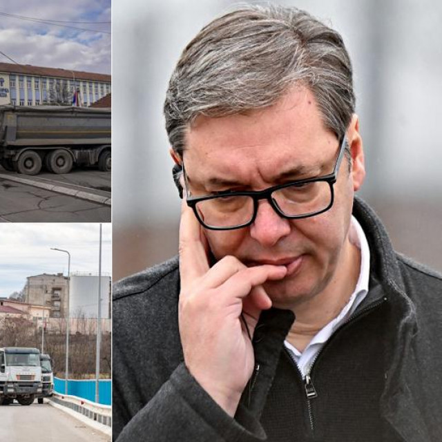 Barikade na Kosovu; Aleksandar Vučić