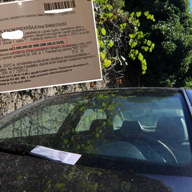 Parkiranje, Split, ilustracija