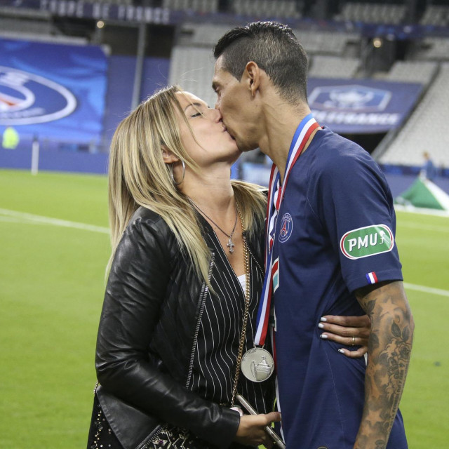 Angel Di Maria i Jorgelina Cardoso