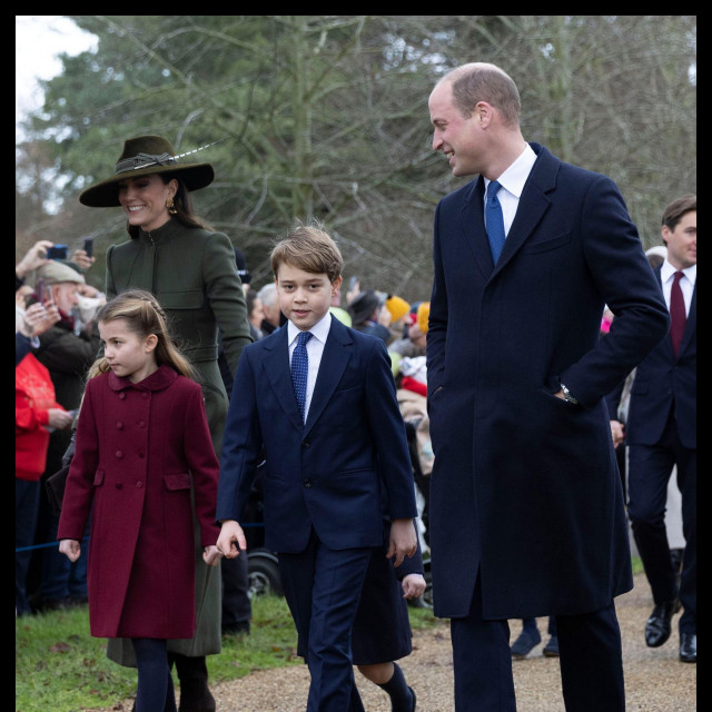 Budući kralj i njegova obitelj.