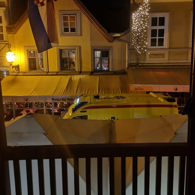 Hitna pomoć u Tkalčićevoj ulici