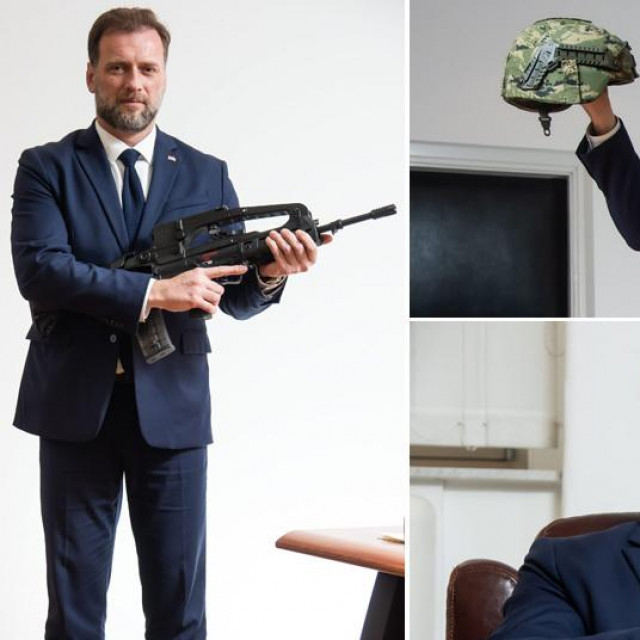 Ministar obrane Republike Hrvatske Mario Banožić
