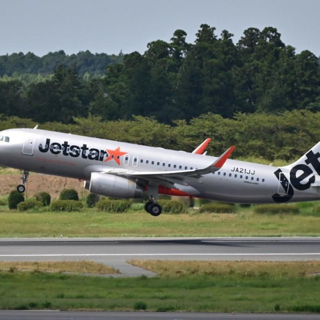 Zrakoplov Jetstara (ilustracija)
