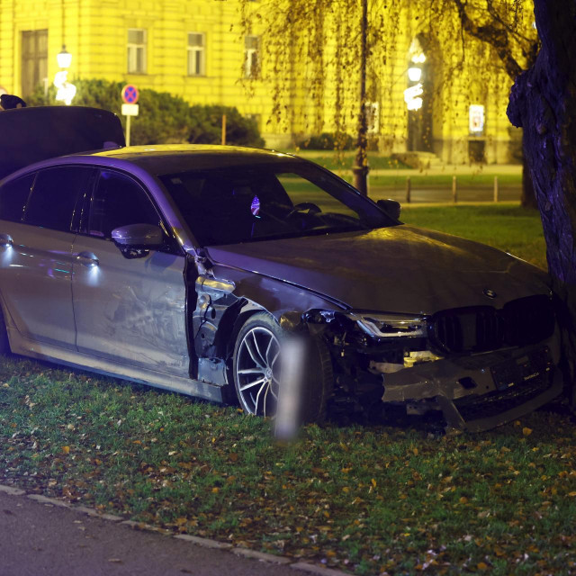 Prometna nesreća u središtu Zagreba