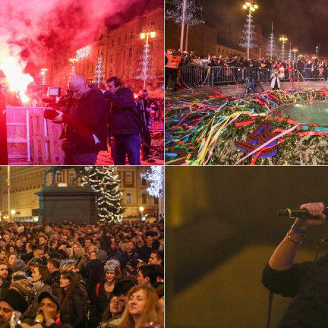 Proslava na Trgu bana Jelačića