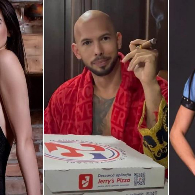 Georgiana Naghel, Andrew Tate i Luana Radu