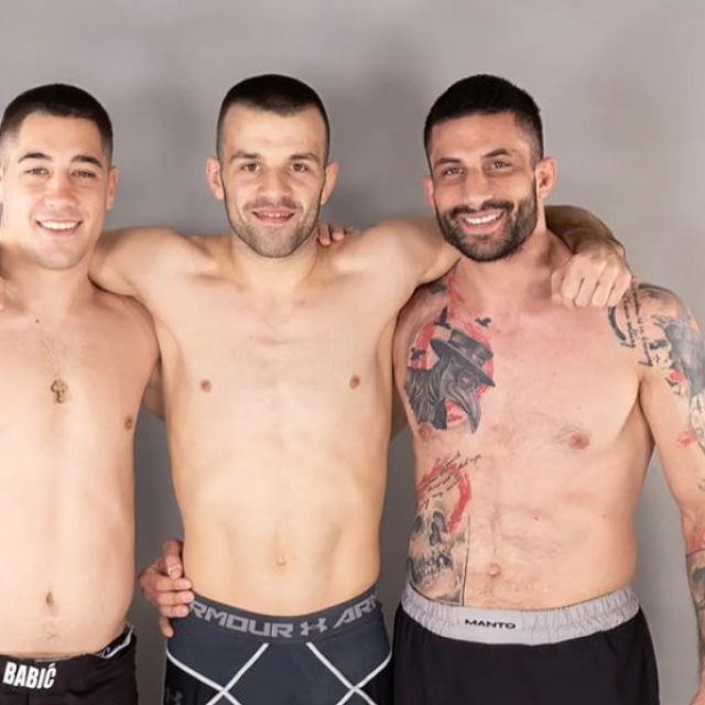 Ognjen Babić (lijevo), Nikola Joksović (sredina) i Nemanja Milošević