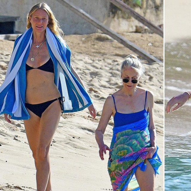 Gwyneth Paltrow, Blythe Danner i Apple Martin