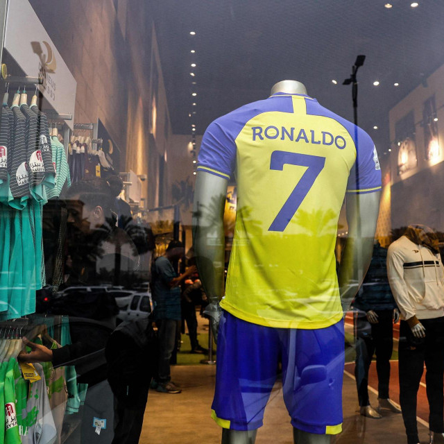 Cristiano Ronaldo na predstavljanju u Al Nassru