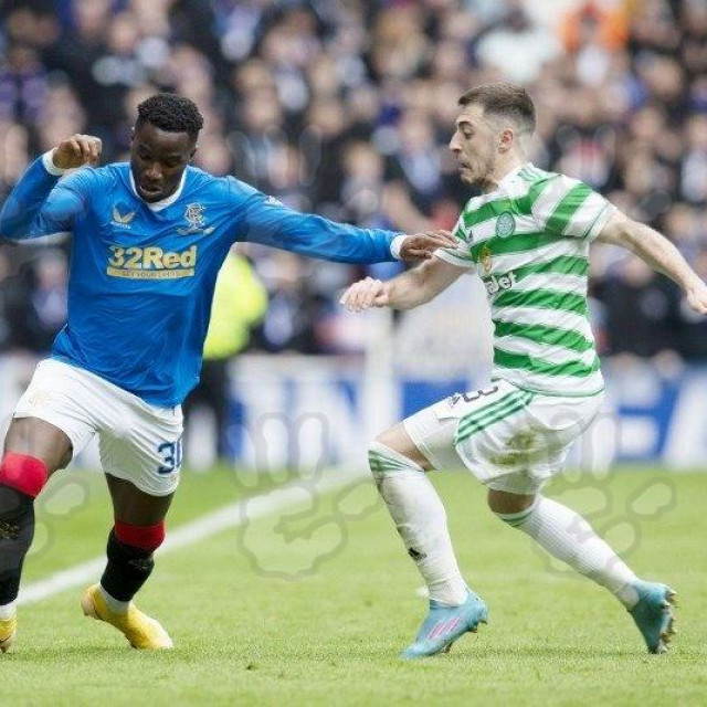 Josip Juranović nije zadovoljio Chrisa Suttona igrom u derbiju protiv Rangersa