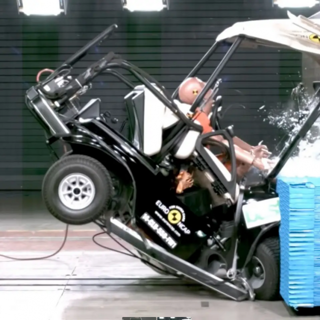 Test sudara, golf-kolica