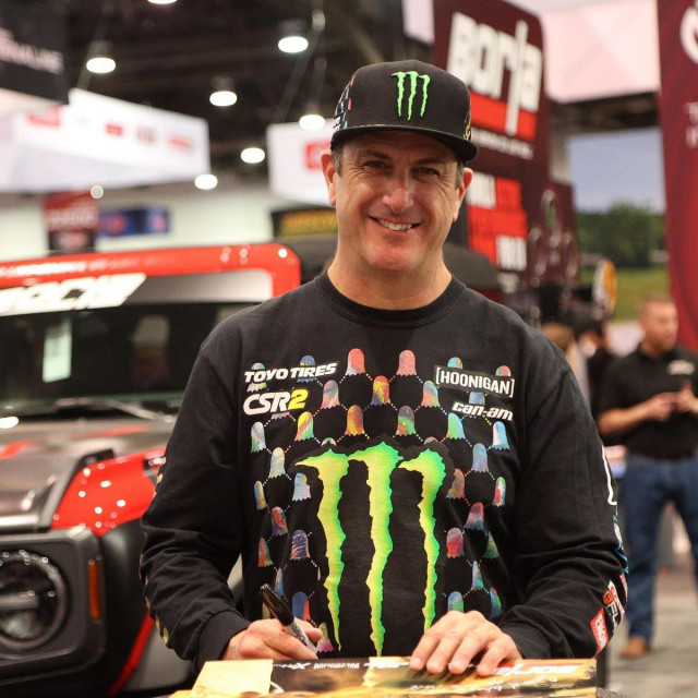 Ken Block na SEMA Showu 2022. u Las Vegasu krajem godine