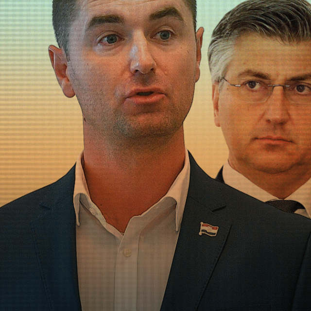 Davor Filipović i Andrej Plenković