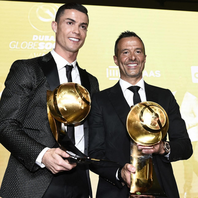 Cristiano Ronaldo i Jorge Mendes