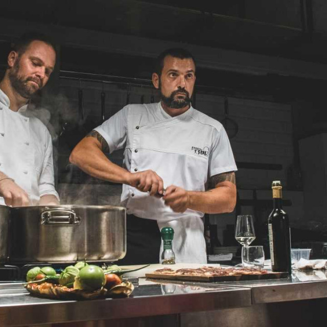 Na fotografiji: Hrvoje Hrvatin i David Skoko