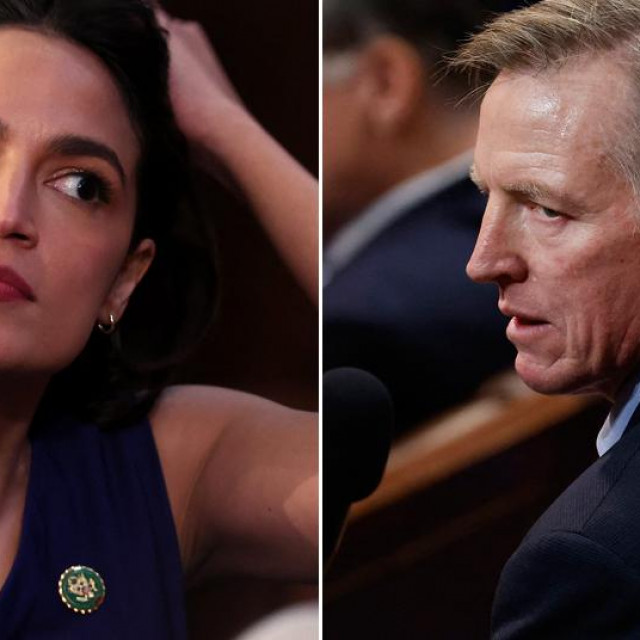 Alexandra Ocasio Cortez i Paul Gosar