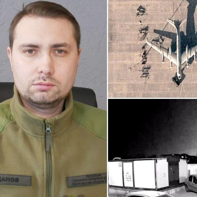 Kirilo Budanov; prizor iz ruske zračne baze Engels nakon eksplozija u prosincu