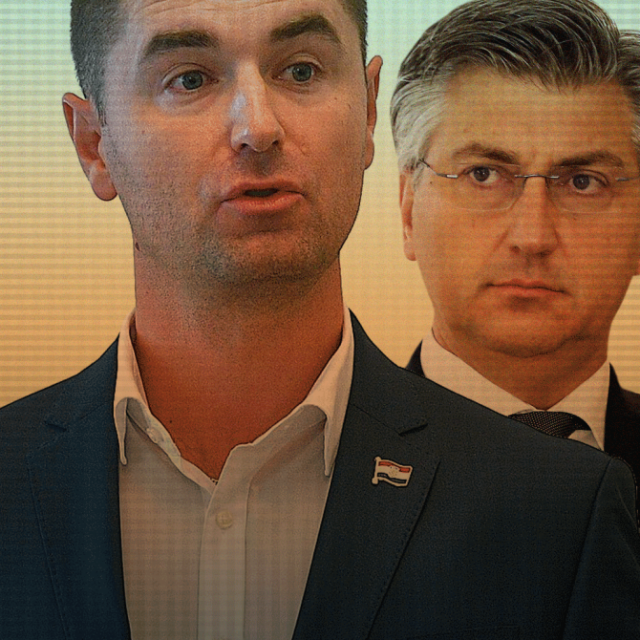 Davor Filipović i Andrej Plenković
