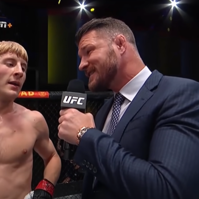 Paddy Pimblett i Michael Bisping