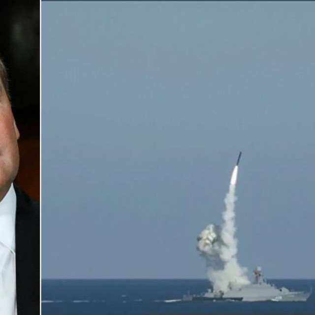 Dmitrij Medvedev, testno lansiranje projektila Cirkon