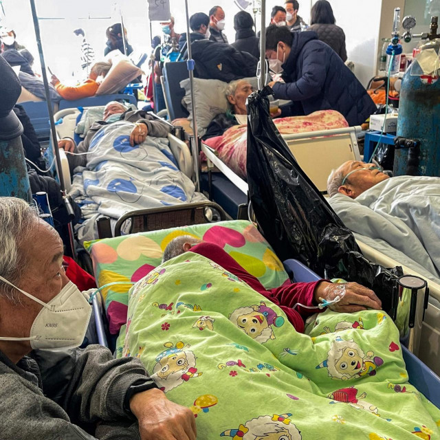 Pacijenti u šangajskoj bolnici 