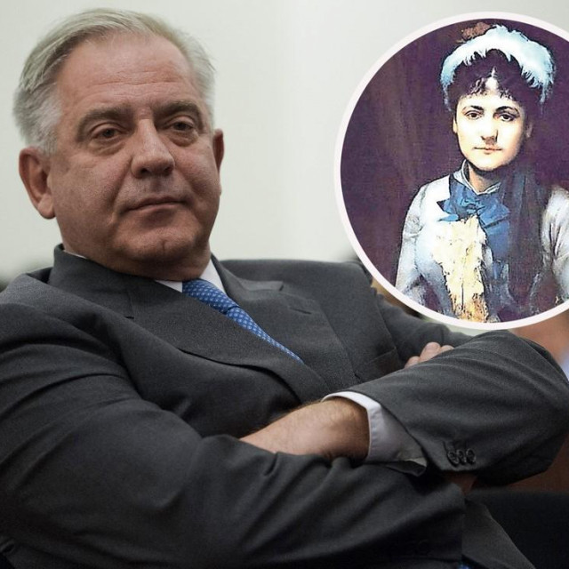 Ivo Sanader i slika Vlahe Bukovca