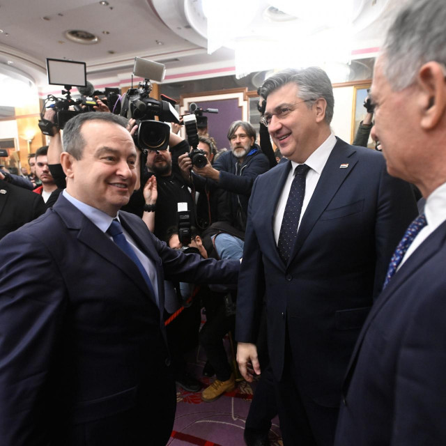 Ivica Dačić i Andrej Plenković