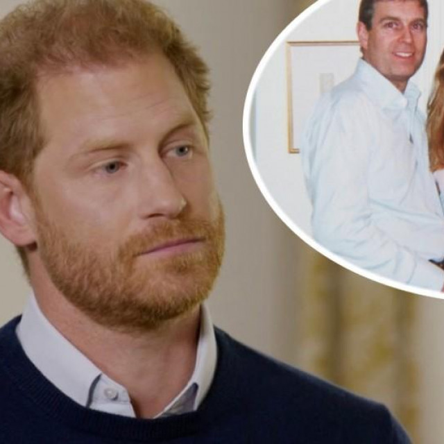 Princ Harry o povezanosti princa Andrewa s Jeffreyjem Epsteinom