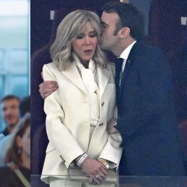 Emmanuel i Brigitte Macron
