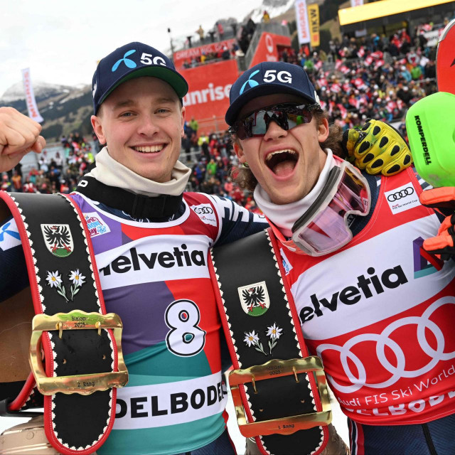 Lucas Braathen i Atle Lie McGrath