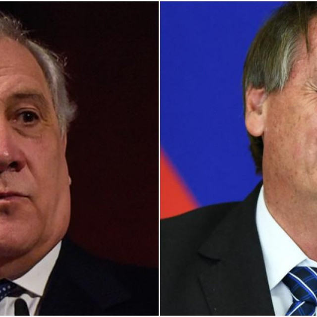 Antonio Tajani i Jair Bolsonaro