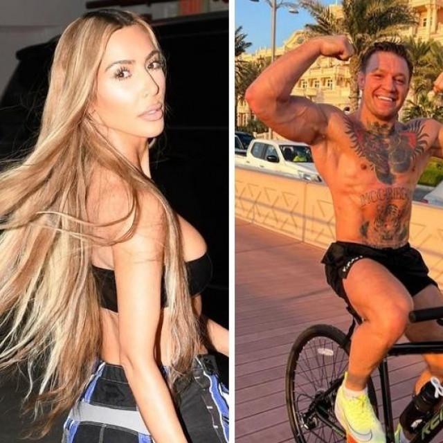 Kim Kardashian, Conor McGregor i Rosie Huntington Whiteley