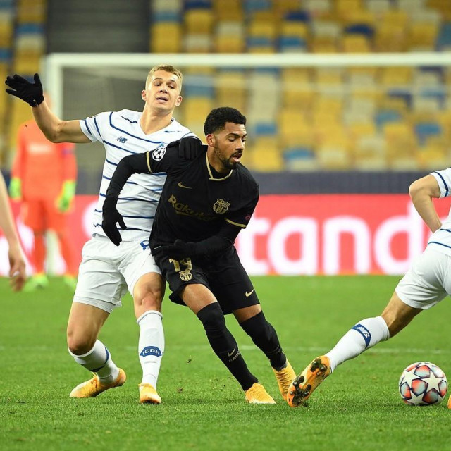 Matheus Fernandes na utakmici u Kijevu