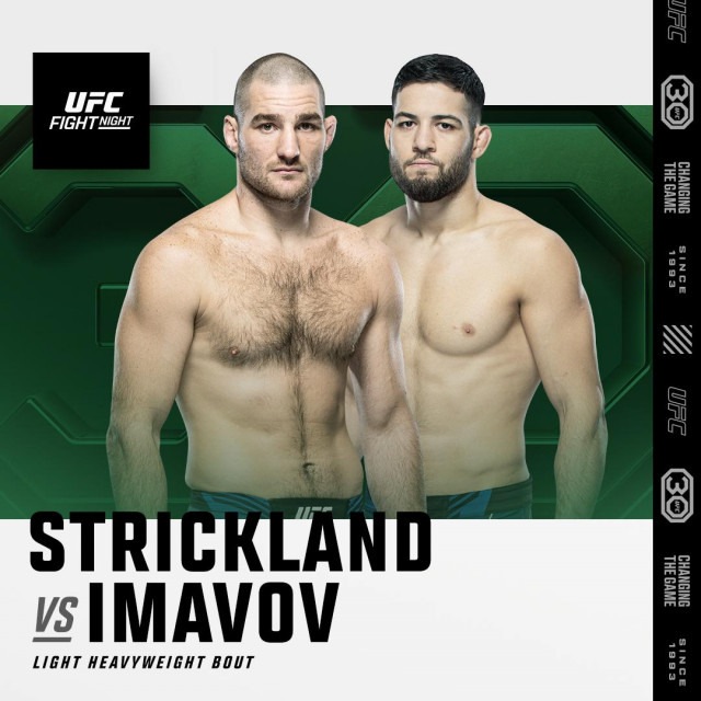 Sean Strickland vs. Nassourdine Imavov