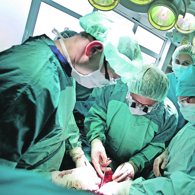 KBC Zagreb na Rebru, u kojem su unatrag desetak dana obavljene tri fascinantne transplantacije 