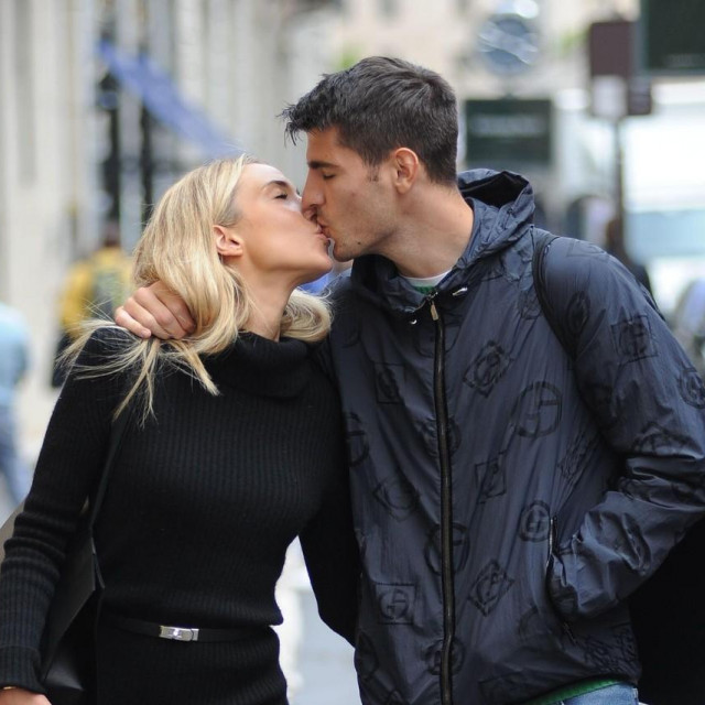 Alvaro Morata i Alice Campbello
