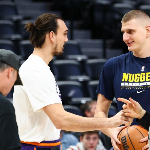 Dario Šarić i Nikola Jokić