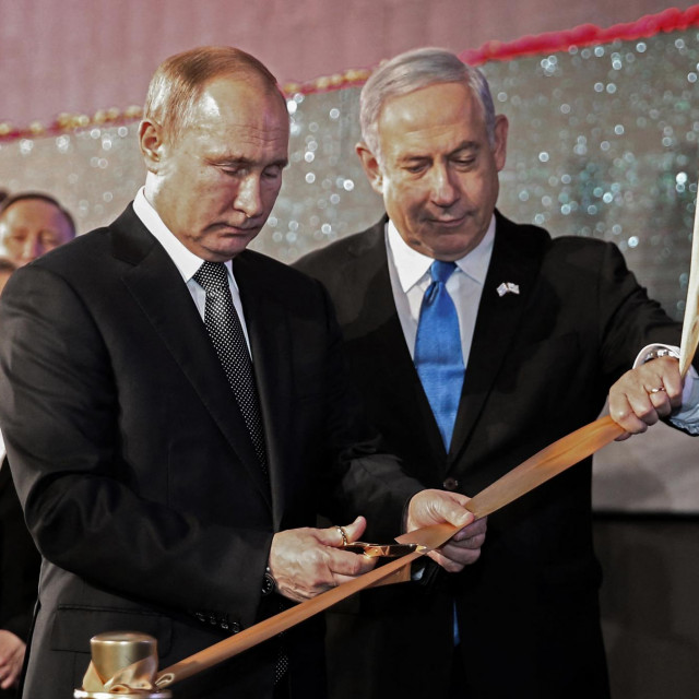 Benjamin Netanyahu i Vladimir Putin