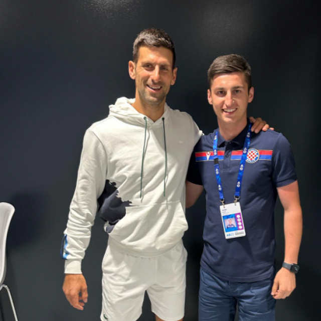 Novak Đoković i Josip Papak