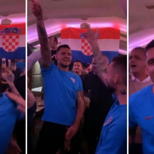 Lovren i Brozović urlaju ‘Za dom spremni‘