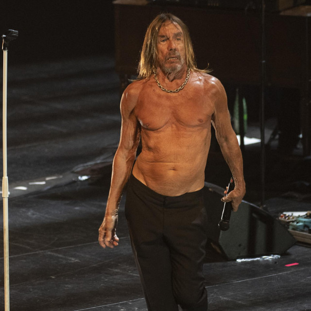 Iggy Pop, 2022.