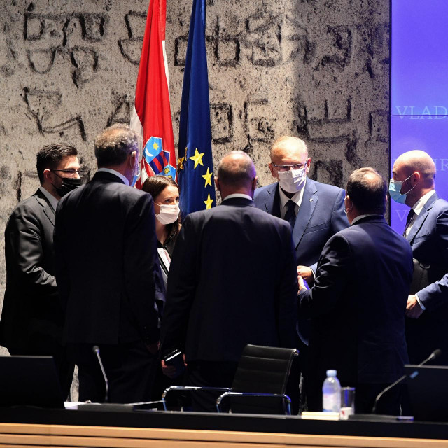 Arhivska fotografija, ministri u Vladi RH